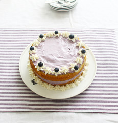 Pastel de Arándanos