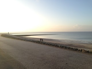 Sonnenuntergang an der Nordsee