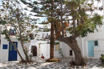 Wohngemeinschaft auf Mykonos