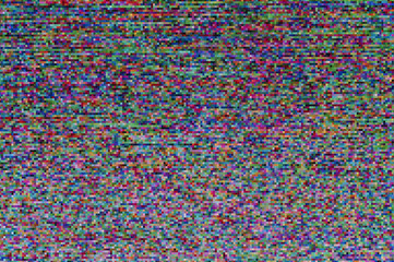 Fototapeta premium Pixel pattern of a digital glitch /Abstract background, pattern of a digital glitch.