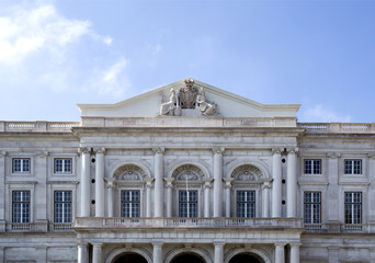 Fototapeta na wymiar Lisbon Ajuda Palace