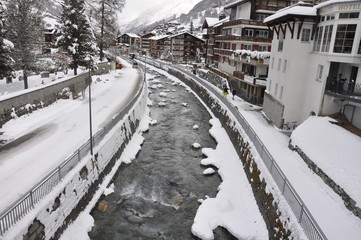 Train to Zermatt Switzerland from Frankfort Germany