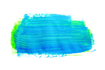 blau grün Wasserfarben Pinselstrich muster