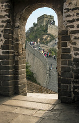 The Great Wall of China is one of the seven wonders of the world and a major landmark and historical tourist attraction