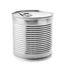 Tin can, isolated on white