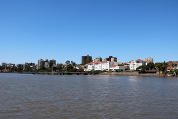 Fototapeta na wymiar Brisbane on the Brisbane River, Queensland Australia