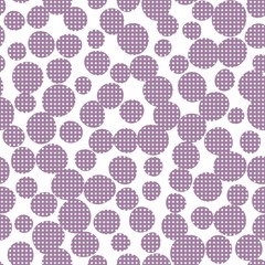 Seamless pattern. Multi-colored circles on a white background. Vector repeating texture.