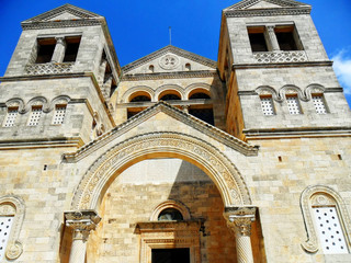 Church of the Transfiguration on Mount Tabor in Israel