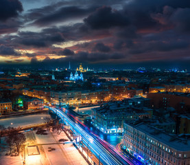 Fototapeta na wymiar petersburg russia. Panorama of St. Petersburg. Russia.