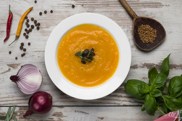 Jesienna zupa z dyni