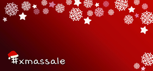 #xmas sale karte oder web