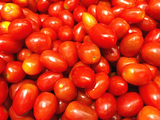 Pile of cherry Toamatoes