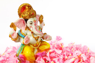 Obraz na płótnie Canvas Hindu God Ganesha