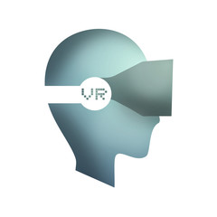 virtual reality glasses symbol