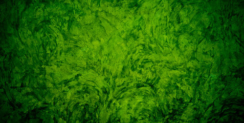 green mortar background texture / green wall