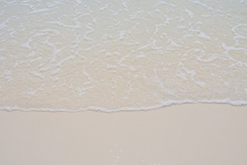 beautiful beach and sea . summer time . seascape. nice ocean.wave