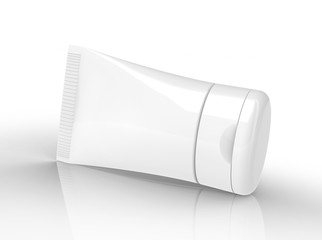 3D render facial cleanser mockup