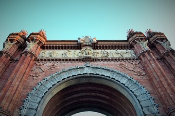 arc du triumph Barcelona 