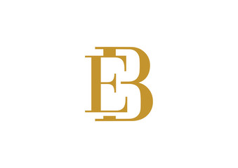 EB Initial letter logo template