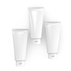 Blank face wash mockup