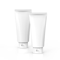 Blank face wash mockup