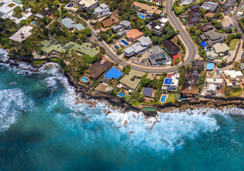 Aerial view of Waikiki Beach in Honolulu Hawaii © SvetlanaSF