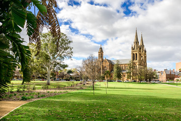 St. Peter's Cathedral located in North Adelaide