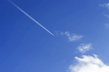 Sky with clouds