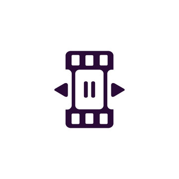 Film Player Logo Vector