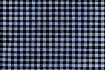  tissu à petits carreaux vichy en noir et blanc