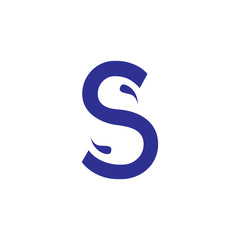 S Letter Abstract Logo