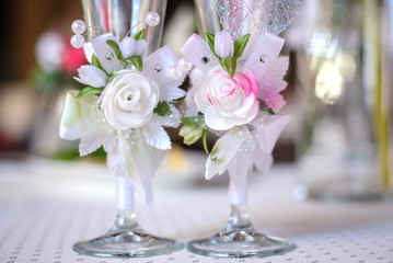 Wedding glasses