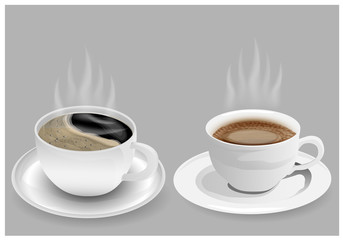 cup of coffee vector design