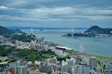 日本の関門海峡