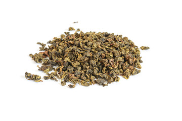 Pile of Chinese Green tea