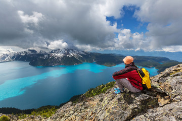 Fototapeta premium Hike in Canada