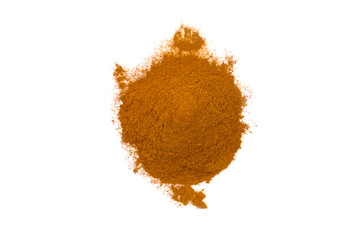 Pile of cinnamon powder