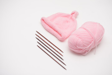 Obraz na płótnie Canvas knitting needles