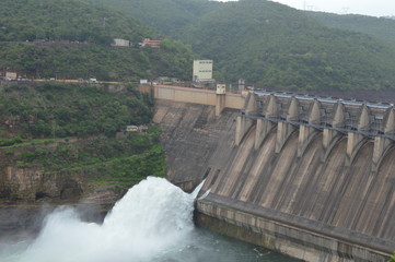 Srisailam dam, Andhra Pradesh, India