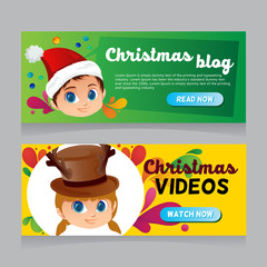 christmas avatar web banner