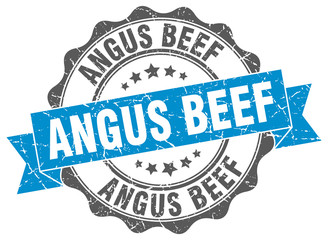 angus beef stamp. sign. seal