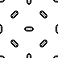 Poker table pattern seamless black