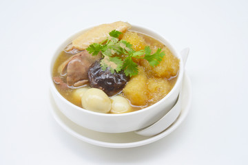 Fish Maw Soup Asian Soup, Chinese food
