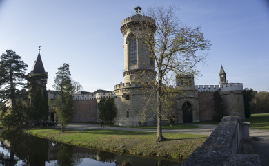 Obraz premium Laxenburg Castle at the Sea