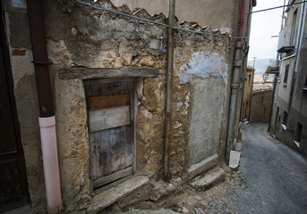 Abandoned house sold for 1 euro in Gangi, Sicily.