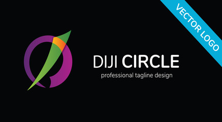 Vector illustration of universal shape concept icon