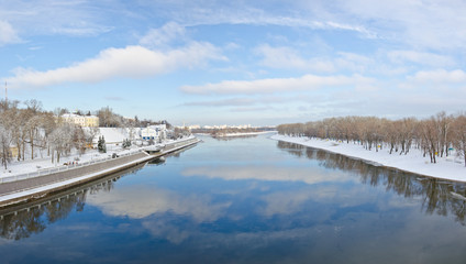 River in winter
