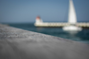 phare bois mer