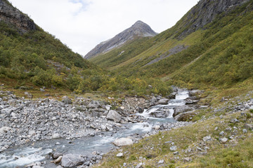 View from Glomsdalen, Oppstryn, Norway