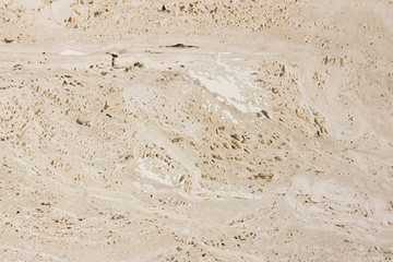 Travertine background. Porous texture of natural stone travertine.